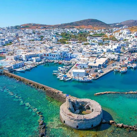 Naxos Center Economy Quadruple Private Balcony Views * Naxos City