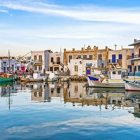 Naxos Center Economy Quadruple Private Balcony Views Naxos City